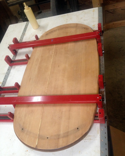 Post-scraping reglue