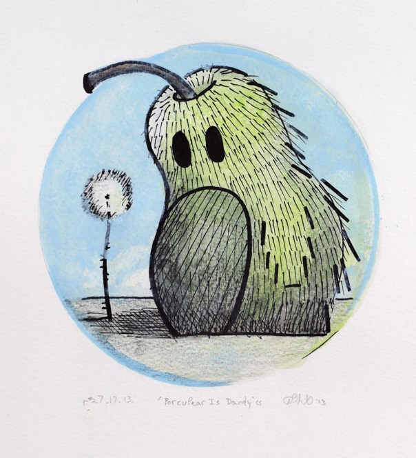 PorcuPear (color study)