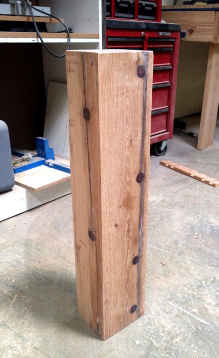 Sanding at the Columbus Idea Foundry