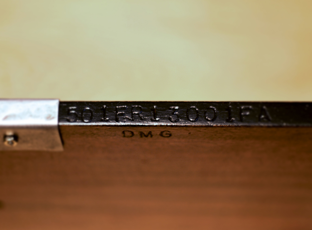 Baby Grand Music Stand Shelf (detail)