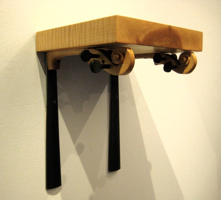 Violin Neck Shelf (detail)