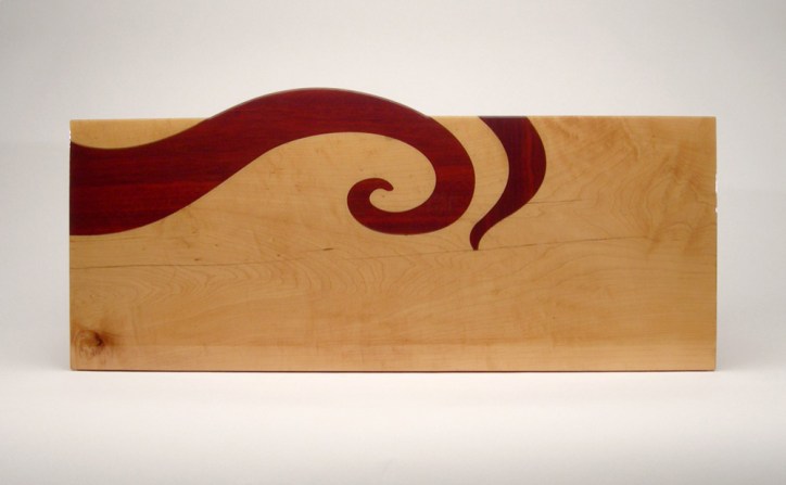 Red Swirl Benchtable:
