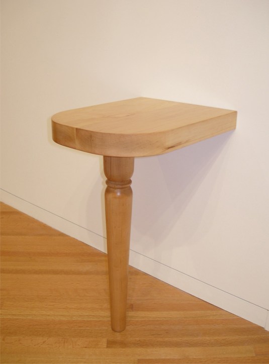 Pirate Peg-Legged Stool 2 (wall mounted