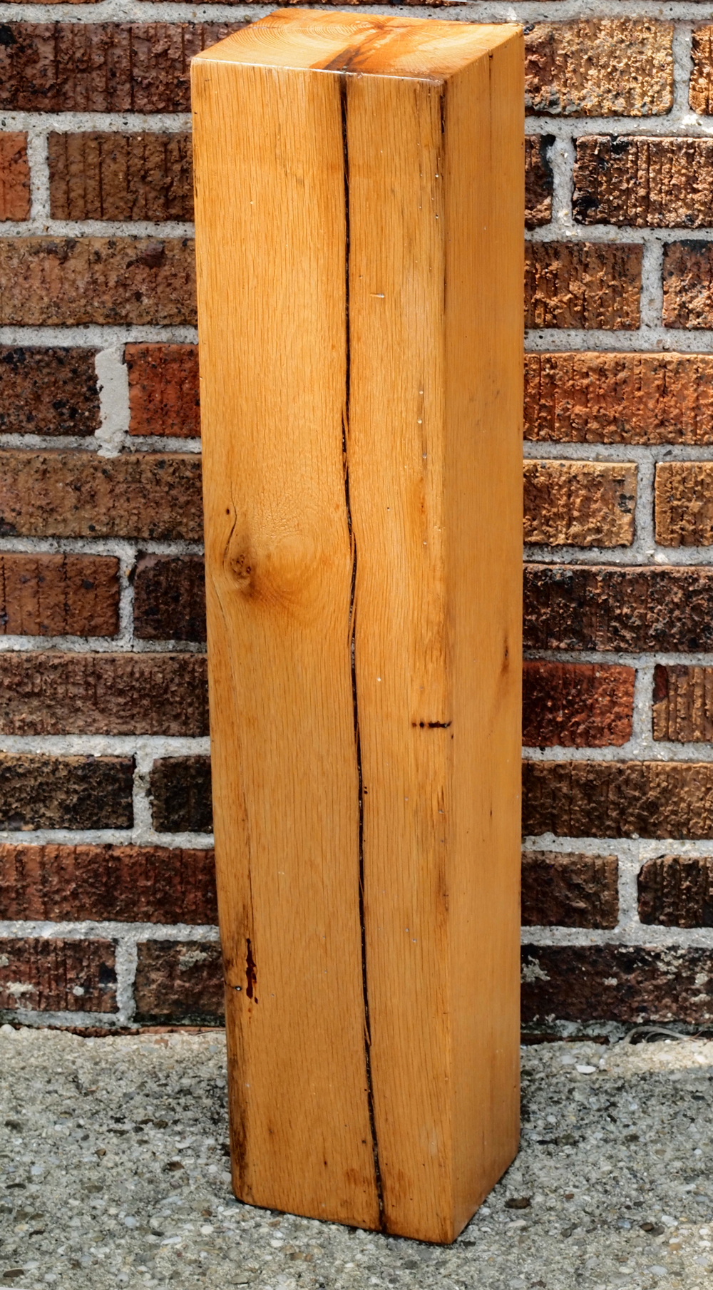 Barn-beam Pedestal (back view)