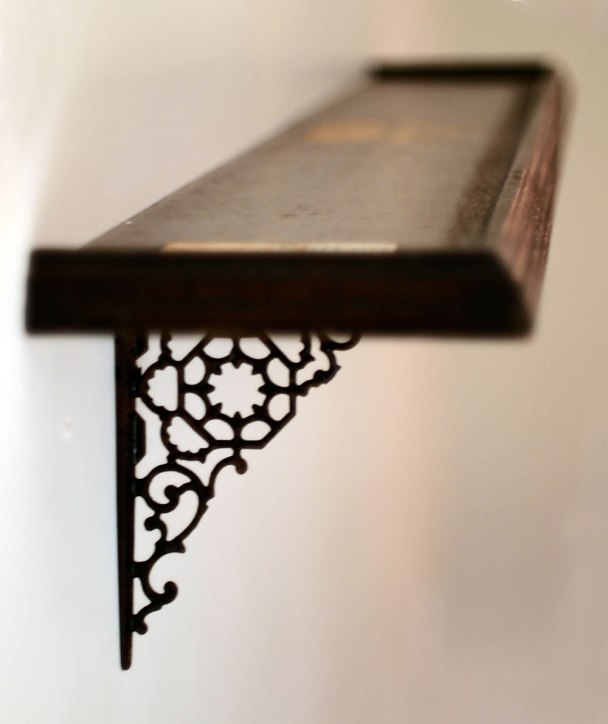 Victor Piano Shelf (side view)