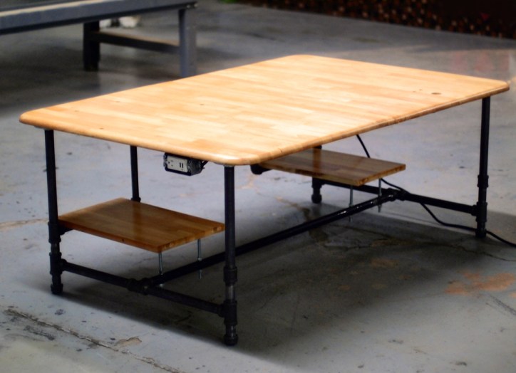 Working Work Table (detail of back)