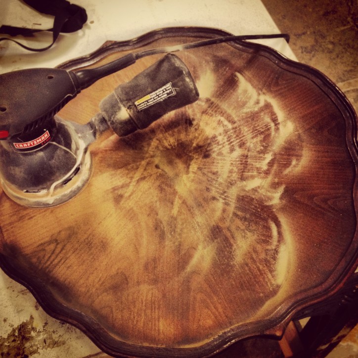 "Absolute: Time" (detail sanded)