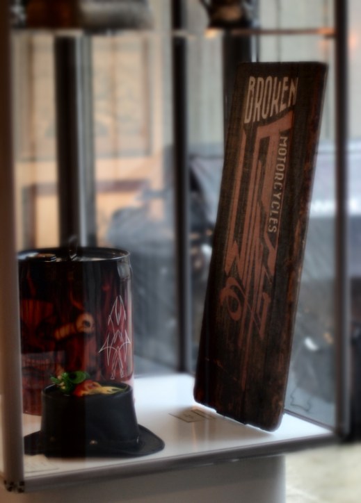 Broken Wing Motorcycles In A Case