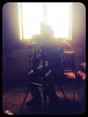 Filming my videographer, Kenny Sato