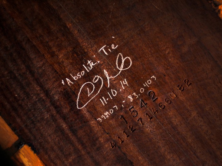 "Absolute: Tie" (back detail)