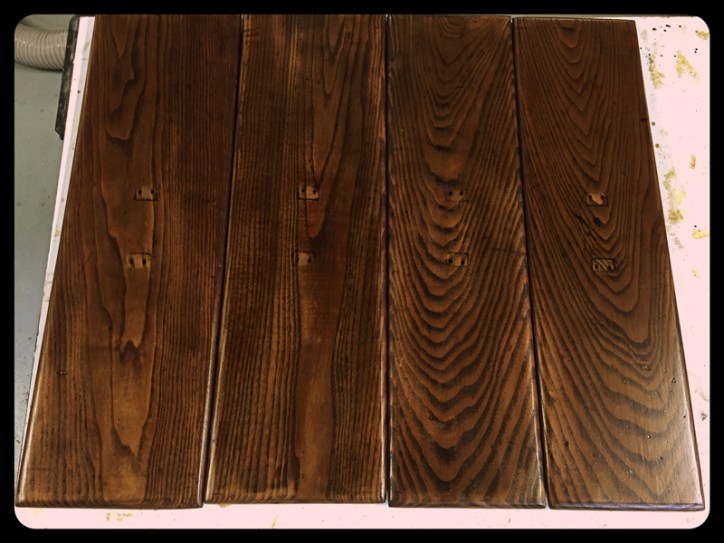 Drawer faces after refurbishing