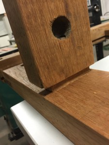 Mortise and tenon fitting