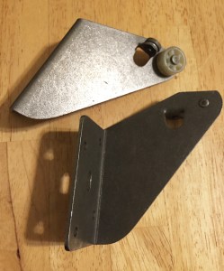 Drawer glides pulled from a '60s secretary desk. 