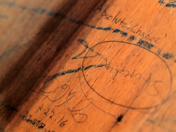 "Absolute: Change” (back detail)