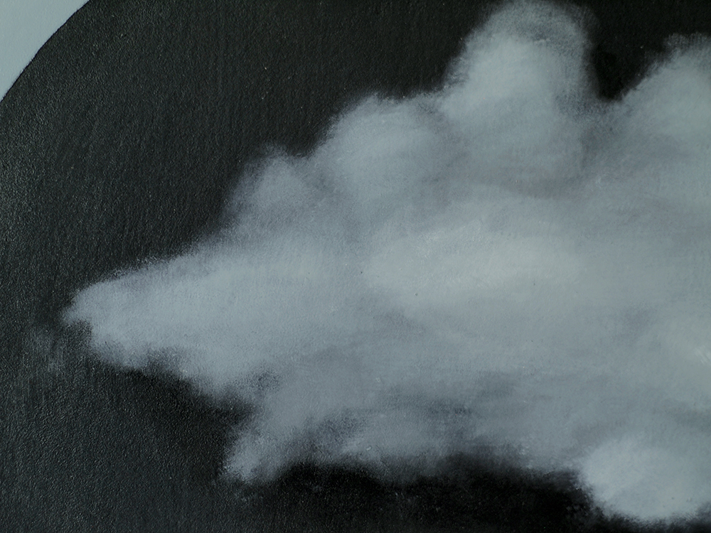 "Absolute: Totality", Oil painting on wood by Daric Gill