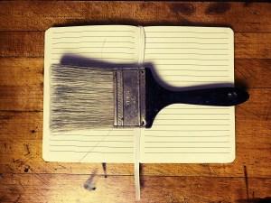 Brush & Notebook