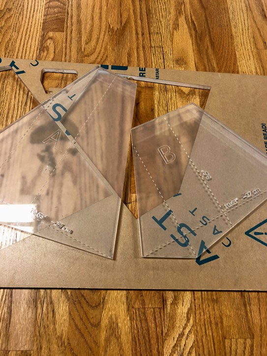 Laser cut templates to be used as guides for a router. CNC machine has a major line... I'll do it by hand.