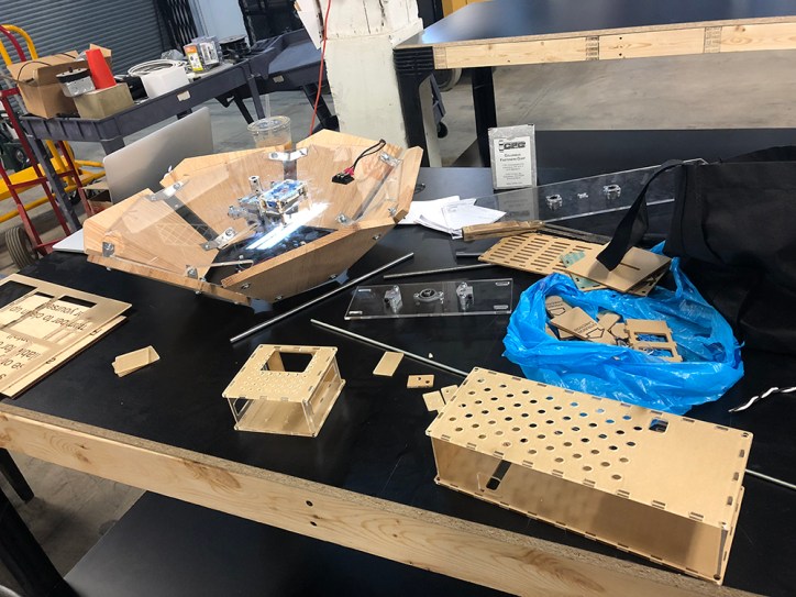 So many laser cut pieces!