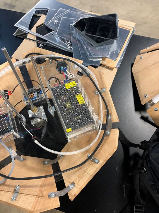 Do I have enough mirrored acrylic? Maybe...