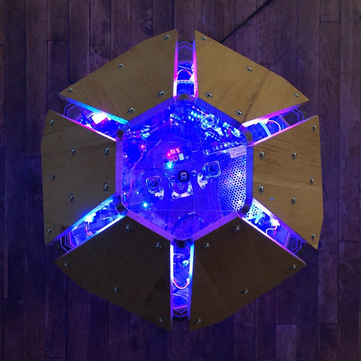 Top view of "The Shy Machine"