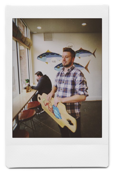 "Roots" Installation at Hai Poke: Image courtesy of Mico Cordero