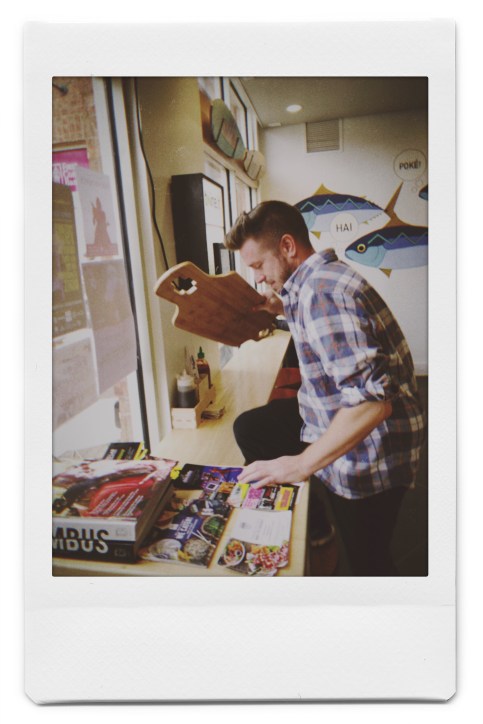 "Roots" Installation at Hai Poke: Image courtesy of Mico Cordero