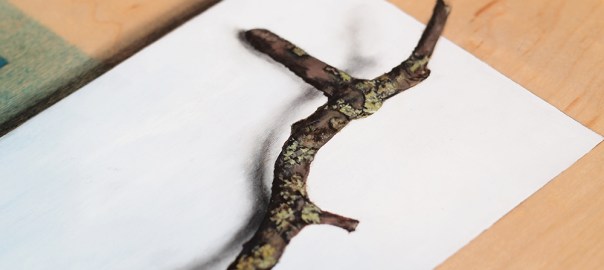 “Absolute: Frequency”: Oil on maple panel. 21 1/4” x 30 1/2”. 12.11.18.