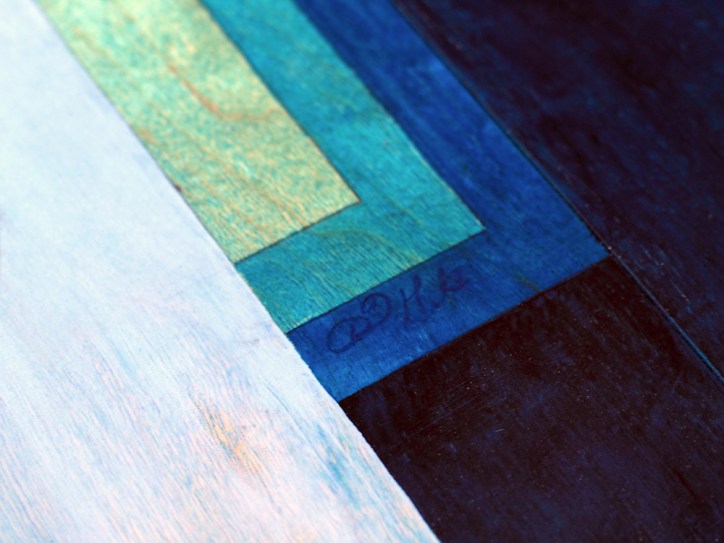 “Absolute: Frequency”: Oil on maple panel. 21 1/4” x 30 1/2”. 12.11.18.