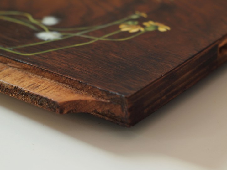 Oil painting on wood by Daric Gill