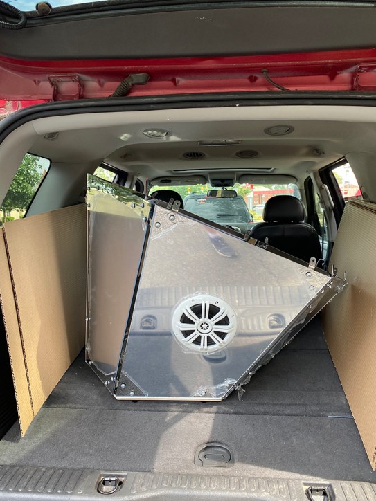 Interactive Light & Sound Sculpture by Daric Gill