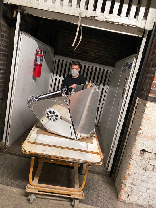 Interactive Light & Sound Sculpture by Daric Gill