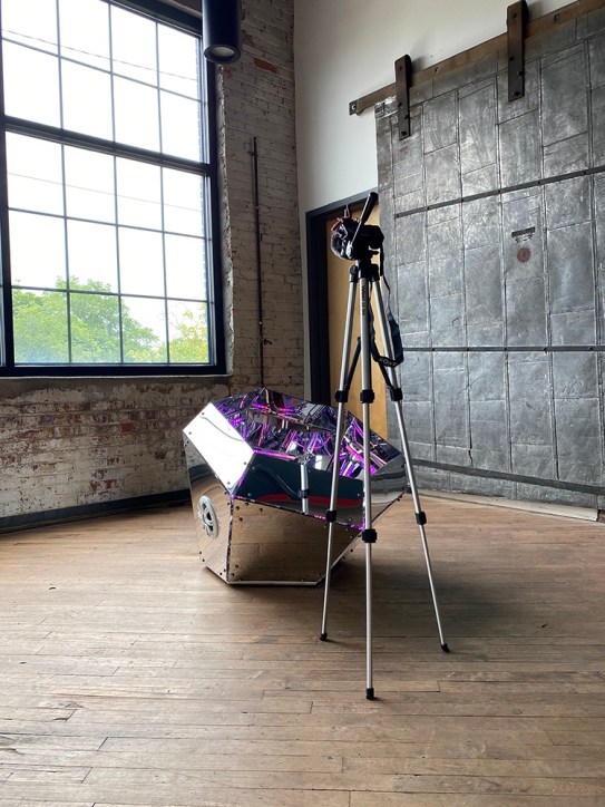 Interactive Light & Sound Sculpture by Daric Gill