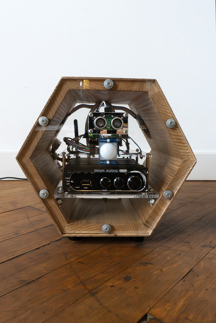 Select view of the main control center for "The Translation Machine".