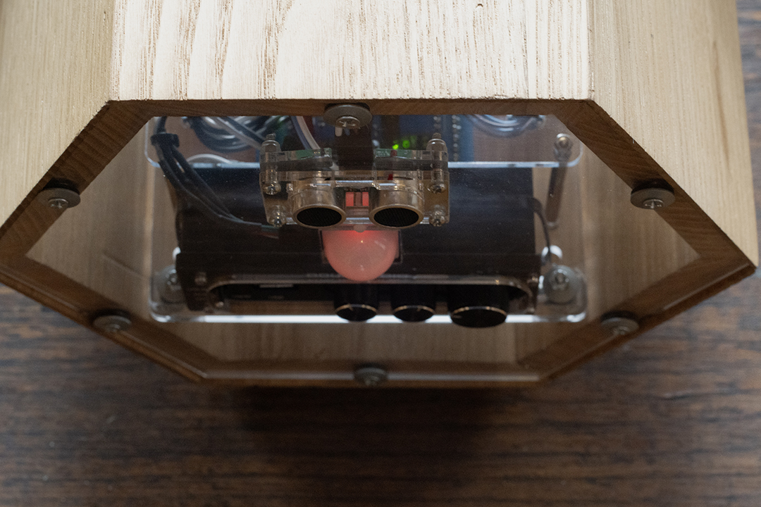 The electronics belonging to "The Translation Machine", as viewed from above.